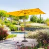 Parasol Mat Central 2x3 M Loompa Moutarde Hespéride 2 Parasol Mat Central 2x3 M Loompa Moutarde Hespéride -Jardin Meubles Magasin parasol mat central 2x3 m loompa moutarde hesperide
