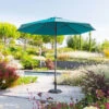 Parasol Mat Central Rond 3m Loompa Canard Hespéride -Jardin Meubles Magasin parasol mat central rond 3m loompa canard hesperide