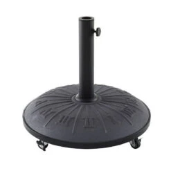 Pied De Parasol Cadran Solaire 25 Kg Hespéride Gris