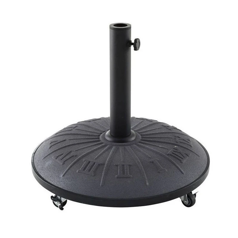 Pied De Parasol Cadran Solaire 25 Kg Hespéride Gris 3 Pied De Parasol Cadran Solaire 25 Kg Hespéride Gris