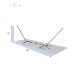 Pied Réglable Grand Modèle Pour Hamac Panao Hespéride -Jardin Meubles Magasin pied reglable grand modele pour hamac panao hesperide 5