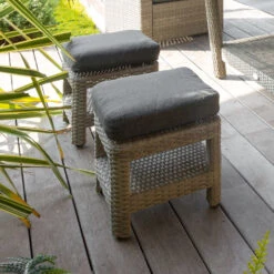 Pouf Polynésia Extérieur Havane Hespéride 7 Pouf Polynésia Extérieur Havane Hespéride -Jardin Meubles Magasin pouf polynesia ext havane hesperide 1