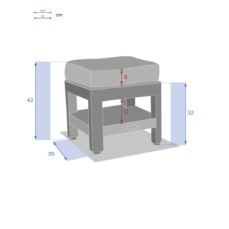 Pouf Polynésia Extérieur Naturae Hespéride 6 Pouf Polynésia Extérieur Naturae Hespéride – Image 4