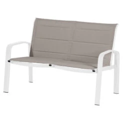 Salon De Jardin 4 Places Elyn Noisette / Blanc Hespéride 10 Salon De Jardin 4 Places Elyn Noisette / Blanc Hespéride -Jardin Meubles Magasin salon de jardin 4 places elyn noisette blanc hesperide 1 2