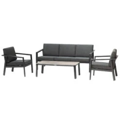 Salon De Jardin 5 Places Pavane Graphite Hespéride 13 Salon De Jardin 5 Places Pavane Graphite Hespéride -Jardin Meubles Magasin salon de jardin 5 places pavane graphite hesperide 1 1