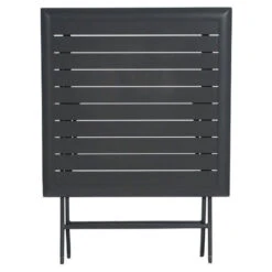 Table Alu Pliante Azua 2 Places Graphite Hespéride 9 Table Alu Pliante Azua 2 Places Graphite Hespéride -Jardin Meubles Magasin table aluminium azua 2 places noir graphite hesperide 2