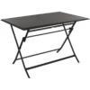 Table Alu Pliante Azua 4 Places Graphite Hespéride 1 Table Alu Pliante Azua 4 Places Graphite Hespéride -Jardin Meubles Magasin table aluminium azua 4 places graphite hesperide