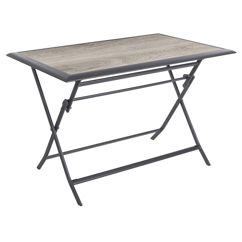Table Aluminium Azua 4 Places Gris Smoke Hespéride 3 Table Aluminium Azua 4 Places Gris Smoke Hespéride