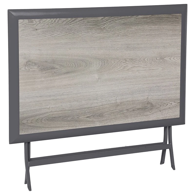 Table Aluminium Azua 4 Places Gris Smoke Hespéride 4 Table Aluminium Azua 4 Places Gris Smoke Hespéride – Image 2