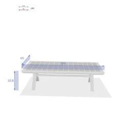 Table Basse Extérieure Bois D'acacia Papouasie Hespéride 8 Table Basse Extérieure Bois D'acacia Papouasie Hespéride -Jardin Meubles Magasin table basse exterieure bois d acacia papouasie hesperide 2