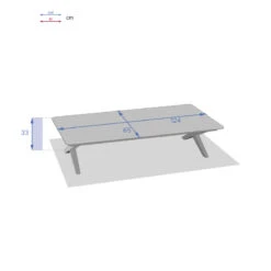 Table Basse Extérieure Embruns Praline Hespéride 7 Table Basse Extérieure Embruns Praline Hespéride -Jardin Meubles Magasin table basse exterieure embruns praline hesperide 2