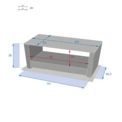 Table Basse Extérieure Polynésia Havane Hespéride 7 Table Basse Extérieure Polynésia Havane Hespéride -Jardin Meubles Magasin table basse exterieure polynesia havane hesperide 1 2