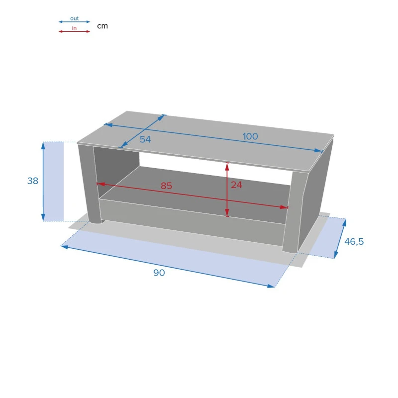 Table Basse Extérieure Polynésia Havane Hespéride 5 Table Basse Extérieure Polynésia Havane Hespéride – Image 3