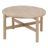 Table Basse Ronde D80 Acacia Deona Hespéride -Jardin Meubles Magasin table basse ronde d80 acacia deona hesperide