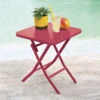 Table D'appoint Pliante 40x40 Greensboro Grenade Hespéride -Jardin Meubles Magasin table d appoint pliante 40x40 grenade hesperide