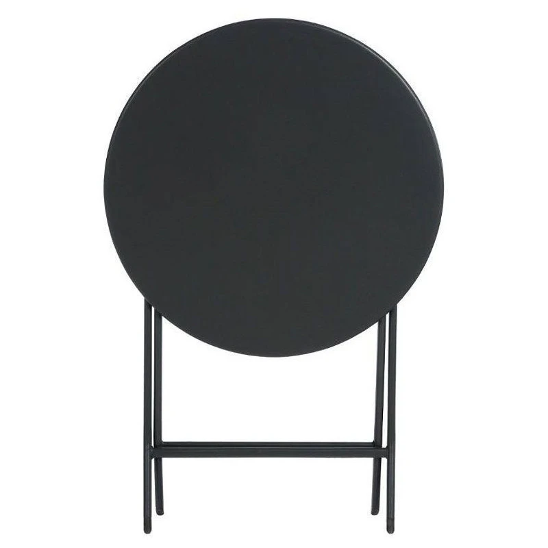 Table Ronde Pliante Greensboro 2p Graphite Hespéride 3 Table Ronde Pliante Greensboro 2p Graphite Hespéride – Image 2