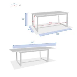 Table Extérieure En Bois Extensible 10 Places Rioni Hespéride 9 Table Extérieure En Bois Extensible 10 Places Rioni Hespéride -Jardin Meubles Magasin table exterieure en bois extensible 10 places rioni hesperide 3