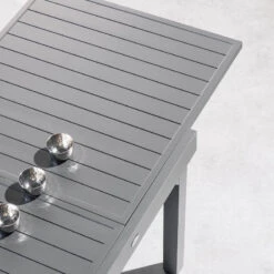 Table Rectangulaire Extensible Piazza 10 P. Graphite Hespéride 12 Table Rectangulaire Extensible Piazza 10 P. Graphite Hespéride -Jardin Meubles Magasin table rectangulaire extensible piazza 10 personnes graphite hesperide 4