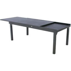 Table Rectangulaire Extensible Piazza 12 P. Graphite Hespéride -Jardin Meubles Magasin table rectangulaire extensible piazza 12 personnes graphite hesperide 3