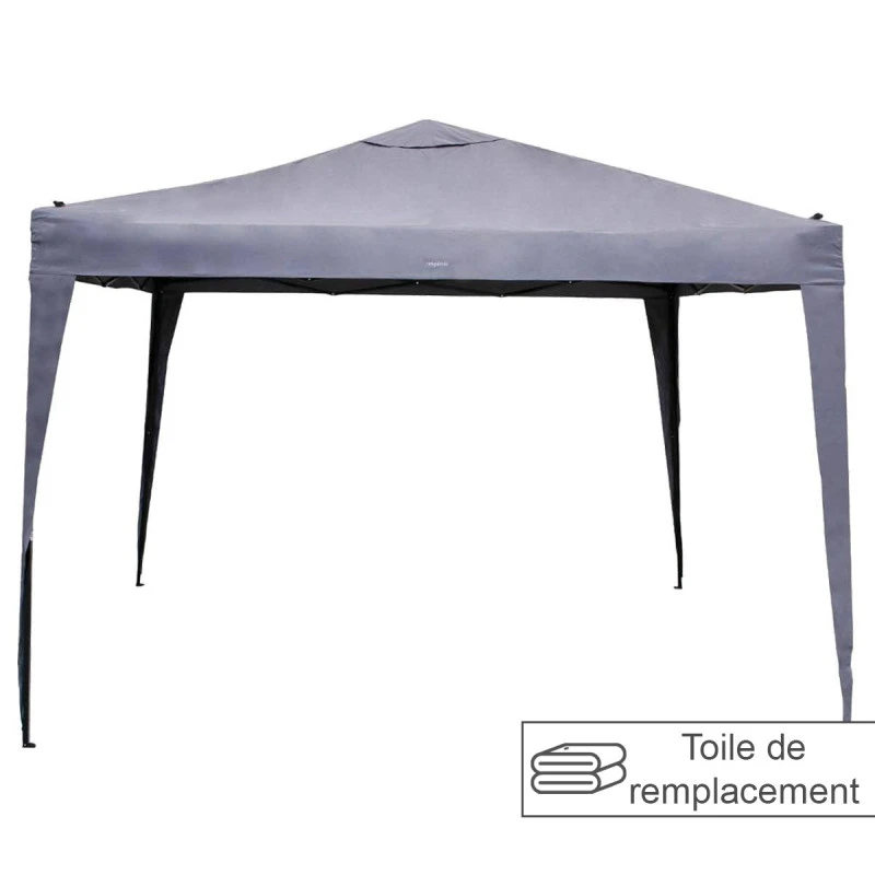 Toile De Tonnelle Easy Up Coloris Ardoise Hespéride 3 Toile De Tonnelle Easy Up Coloris Ardoise Hespéride