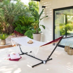 Toile Hamac Ethnique Franges 2 M Hespéride 10 Toile Hamac Ethnique Franges 2 M Hespéride -Jardin Meubles Magasin toile hamac ethnique franges 2 m hesperide 3