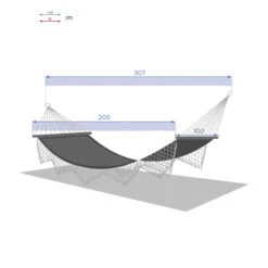 Toile Hamac Ethnique Franges 2 M Hespéride 11 Toile Hamac Ethnique Franges 2 M Hespéride -Jardin Meubles Magasin toile hamac ethnique franges 2 m hesperide 4