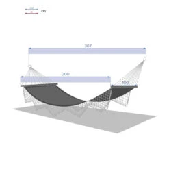 Toile Hamac Rialto Curry 2 M Hespéride 7 Toile Hamac Rialto Curry 2 M Hespéride -Jardin Meubles Magasin toile hamac rialto curry 2 hesperide 2