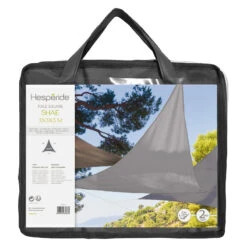 Toile Solaire 3x3x3m Shae Ardoise Hespéride 8 Toile Solaire 3x3x3m Shae Ardoise Hespéride -Jardin Meubles Magasin toile solaire 3x3x3 shae ardoise hesperide 2
