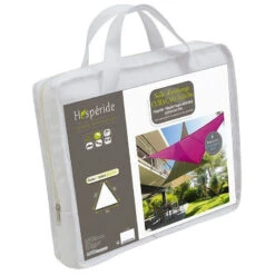 Toile Solaire 3x3x3m Curacao Blanc Hespéride 12 Toile Solaire 3x3x3m Curacao Blanc Hespéride -Jardin Meubles Magasin toile solaire 3x3x3m luxe hesperide curacao blanc 4