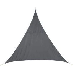 Toile Solaire 3x3x3m Curacao Gris Hespéride