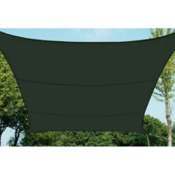 Toile Solaire 3x4m Curacao Gris Hespéride -Jardin Meubles Magasin toile solaire 3x4m luxe hesperide curacao gris 2