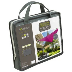 Toile Solaire 3x4m Curacao Gris Hespéride -Jardin Meubles Magasin toile solaire 3x4m luxe hesperide curacao gris 3