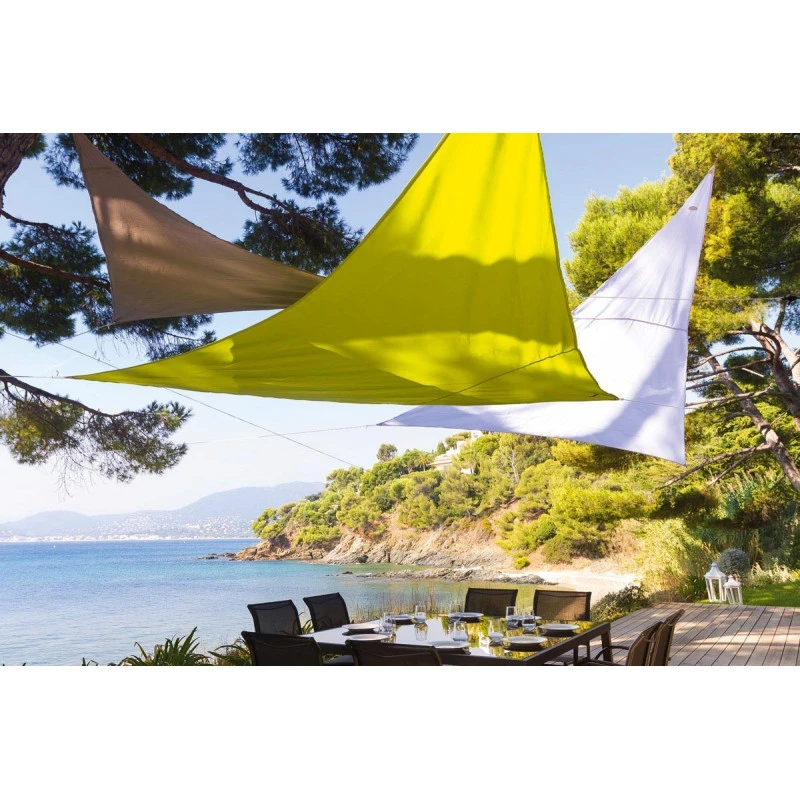 Toile Solaire 4x4x4m Neka Anori Taupe 5 Toile Solaire 4x4x4m Neka Anori Taupe – Image 3