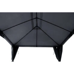 Tonnelle 3x4 M Santorini Gris Ardoise Hespéride 10 Tonnelle 3x4 M Santorini Gris Ardoise Hespéride -Jardin Meubles Magasin tonnelle hesperide santorini gris 3