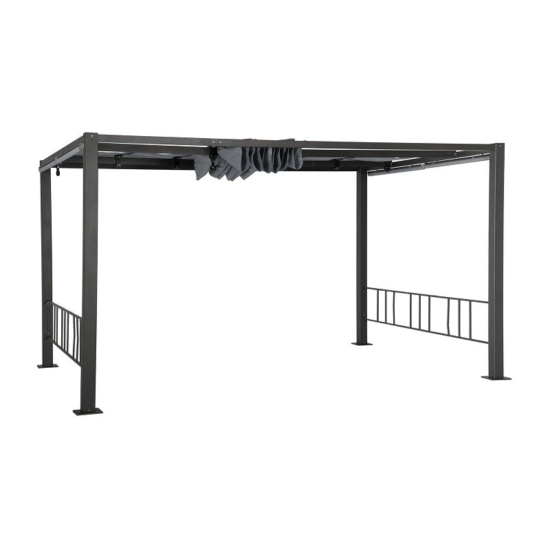 Tonnelle Moai 3x4 M Ardoise Hespéride 5 Tonnelle Moai 3x4 M Ardoise Hespéride – Image 3