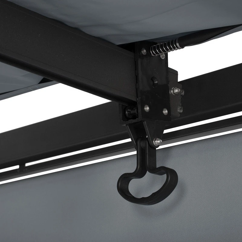 Tonnelle Moai 3x4 M Ardoise Hespéride 7 Tonnelle Moai 3x4 M Ardoise Hespéride – Image 5