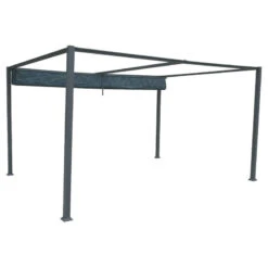 Tonnelle Palmeira 4x3 M Gris Ardoise Hespéride 9 Tonnelle Palmeira 4x3 M Gris Ardoise Hespéride -Jardin Meubles Magasin tonnelle palmeira 4x3 m gris ardoise hesperide 2