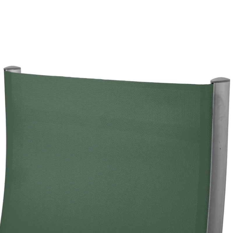 Transat Samba Pliable Et Empilable Vert Olive Hespéride 9 Transat Samba Pliable Et Empilable Vert Olive Hespéride – Image 7